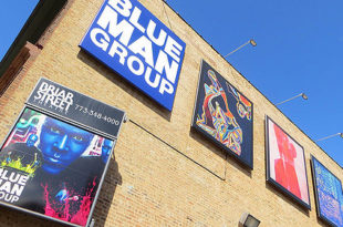 Blue Man Group at the Briar Street Theater in Chicago