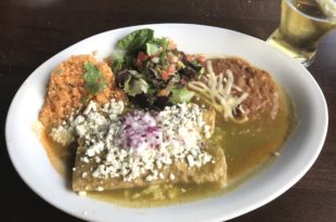 Enchiladas from Cafe El Tapatio Glenview