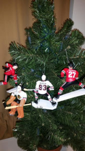 Blackhawks Players Christmas ornaments