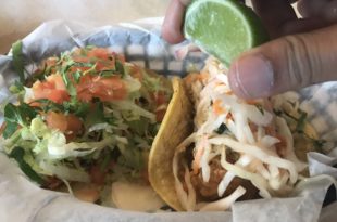 Chicken Tinga Taco at El Carrito