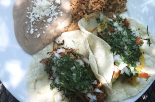 Tacos from Sabroso Mexican Grill Restaurant in Chicago