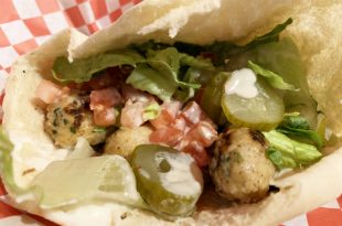 Chicken Kufta Kabab Pita Sandwich from Pita Pita Rolling Meadows Restaurant