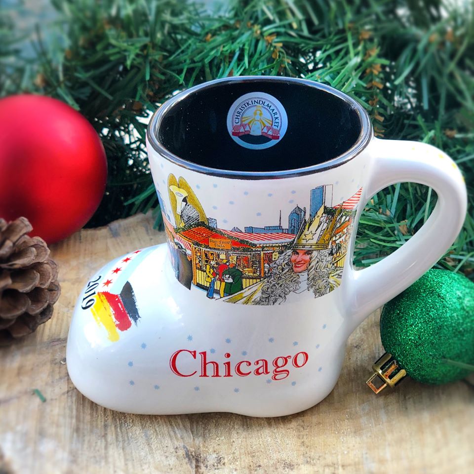 Hot Wine Souvenir Mug Christkinddlmarket Chicago