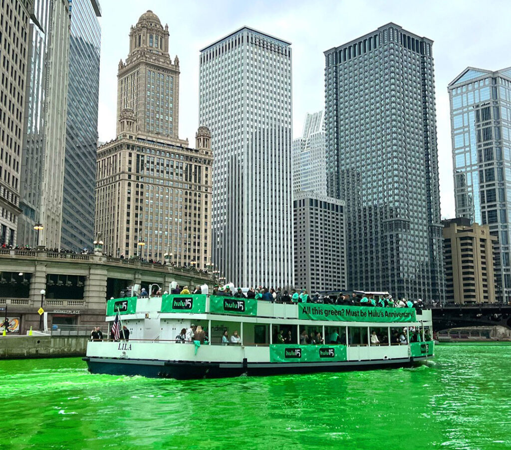 Saint Patrick's Day Chicago River Cruise